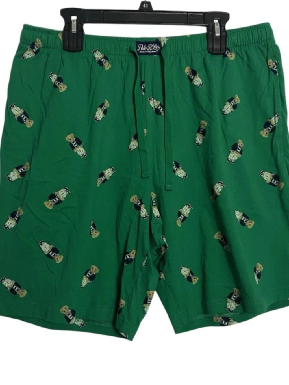 Polo Ralph Lauren Sleepwear Polo Bear Green Comfort Everyday Shorts Mens Size XL